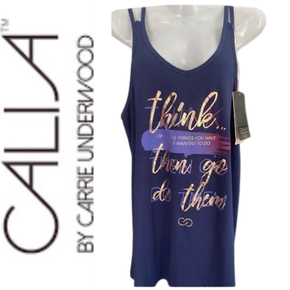 Think of All the Things You Have Always Wanted To Do Tank Calia Carrie Underwood - Picture 1 of 13